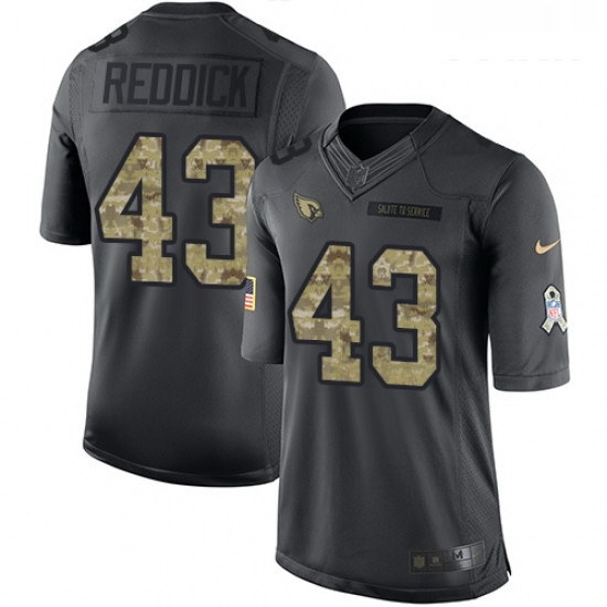 Youth Nike Arizona Cardinals 43 Haason Reddick Limited Black 2016 Salute to Service NFL Jersey Youth Nike Arizona Cardinals 43 Haason Reddick Limited Black 2016 Salute to Service NFL Jersey