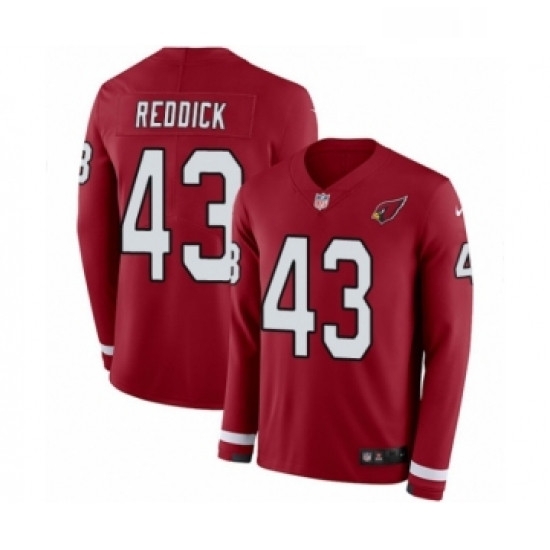 Youth Nike Arizona Cardinals 43 Haason Reddick Limited Red Therma Long Sleeve NFL Jersey Youth Nike Arizona Cardinals 43 Haason Reddick Limited Red Therma Long Sleeve NFL Jersey