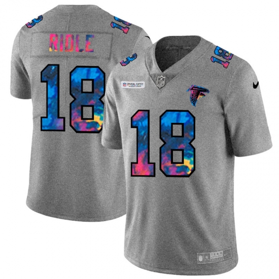 Atlanta Falcons 18 Calvin Ridley Men Nike Multi Color 2020 NFL Crucial Catch NFL Jersey Greyheather Atlanta Falcons 18 Calvin Ridley Men Nike Multi Color 2020 NFL Crucial Catch NFL Jersey Greyheather