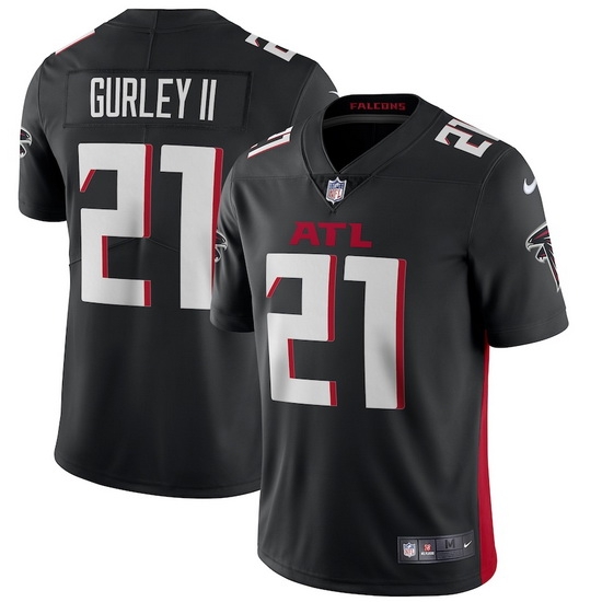 Atlanta Falcons 21 Todd Gurley II Men Nike Black 2020 Vapor Untouchable Limited NFL Jersey Atlanta Falcons 21 Todd Gurley II Men Nike Black 2020 Vapor Untouchable Limited NFL Jersey