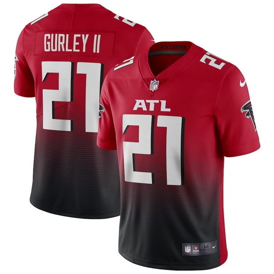 Atlanta Falcons 21 Todd Gurley II Men Nike Red 2nd Alternate 2020 Vapor Untouchable Limited NFL Jersey Atlanta Falcons 21 Todd Gurley II Men Nike Red 2nd Alternate 2020 Vapor Untouchable Limited NFL Jersey