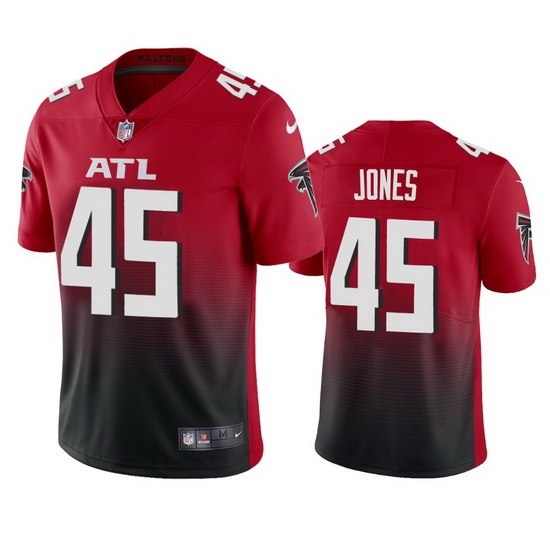 Atlanta Falcons 45 Deion Jones Men Nike Red 2nd Alternate 2020 Vapor Untouchable Limited NFL Jersey Atlanta Falcons 45 Deion Jones Men Nike Red 2nd Alternate 2020 Vapor Untouchable Limited NFL Jersey