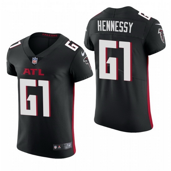 Atlanta Falcons 61 Matt Hennessy Nike Men Black Team Color Men Stitched NFL 2020 Vapor Untouchable Elite Jersey Atlanta Falcons 61 Matt Hennessy Nike Men Black Team Color Men Stitched NFL 2020 Vapor Untouchable Elite Jersey