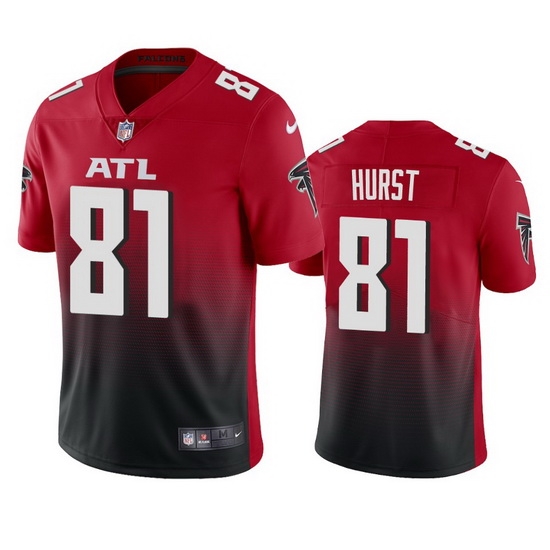 Atlanta Falcons 81 Hayden Hurst Men Nike Red 2nd Alternate 2020 Vapor Untouchable Limited NFL Jersey Atlanta Falcons 81 Hayden Hurst Men Nike Red 2nd Alternate 2020 Vapor Untouchable Limited NFL Jersey