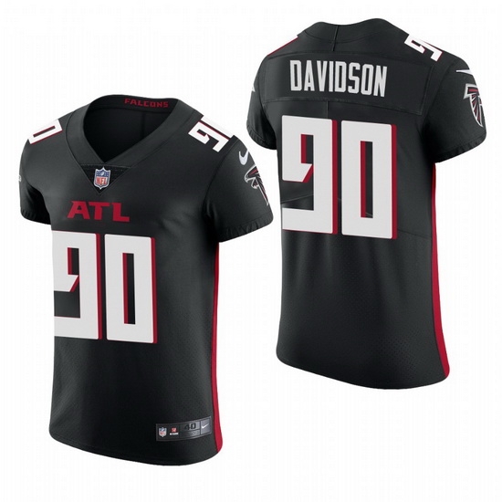 Atlanta Falcons 90 Marlon Davidson Nike Men Black Team Color Men Stitched NFL 2020 Vapor Untouchable Elite Jersey Atlanta Falcons 90 Marlon Davidson Nike Men Black Team Color Men Stitched NFL 2020 Vapor Untouchable Elite Jersey