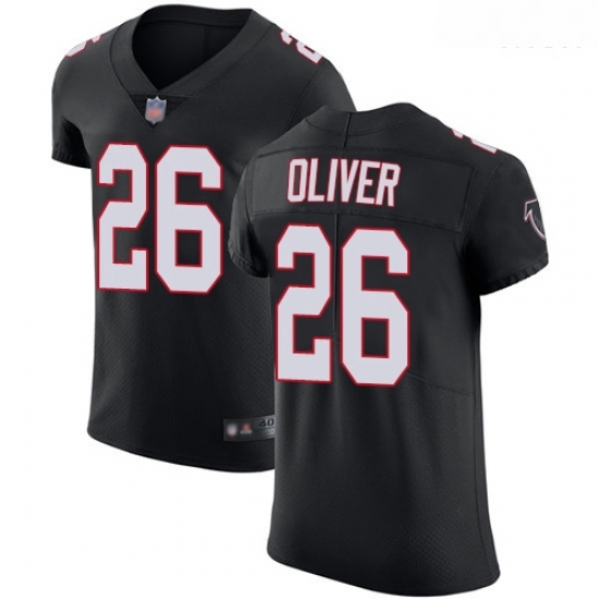 Falcons 26 Isaiah Oliver Black Alternate Men Stitched Football Vapor Untouchable Elite Jersey Falcons 26 Isaiah Oliver Black Alternate Men Stitched Football Vapor Untouchable Elite Jersey