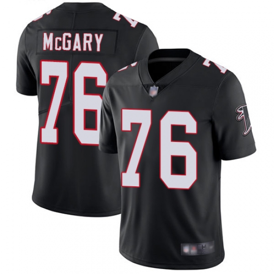Falcons 76 Kaleb McGary Black Alternate Men Stitched Football Vapor Untouchable Limited Jersey Falcons 76 Kaleb McGary Black Alternate Men Stitched Football Vapor Untouchable Limited Jersey