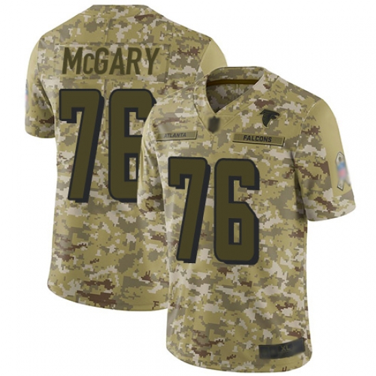 Falcons 76 Kaleb McGary Camo Men Stitched Football Limited 2018 Salute To Service Jersey Falcons 76 Kaleb McGary Camo Men Stitched Football Limited 2018 Salute To Service Jersey