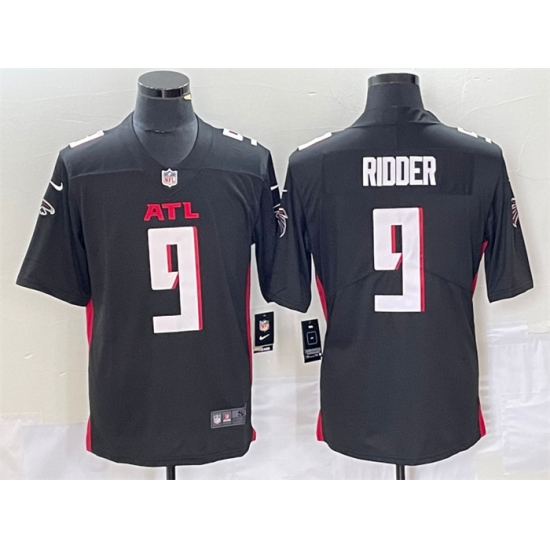 Men Atlanta Falcons 9 Desmond Ridder New Black Vapor Untouchable Limited Stitched Jersey Men Atlanta Falcons 9 Desmond Ridder New Black Vapor Untouchable Limited Stitched Jersey