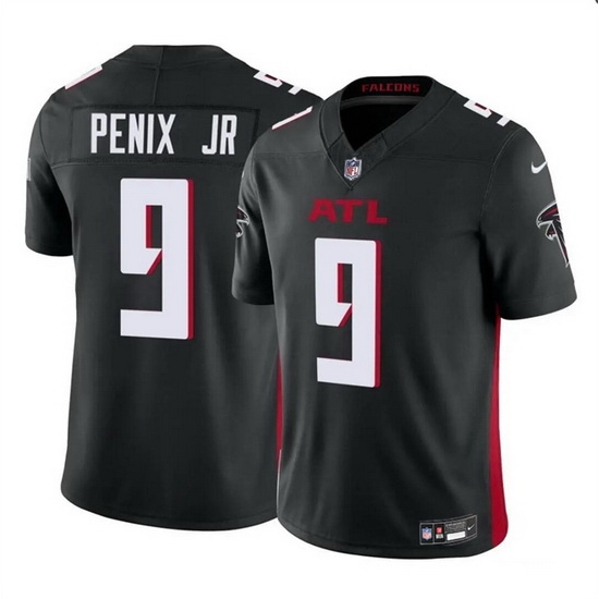 Men Atlanta Falcons 9 Michael Penix Jr Black 2024 Draft F U S E Vapor Untouchable Limited Stitched Football Jersey Men Atlanta Falcons 9 Michael Penix Jr Black 2024 Draft F U S E Vapor Untouchable Limited Stitched Football Jersey