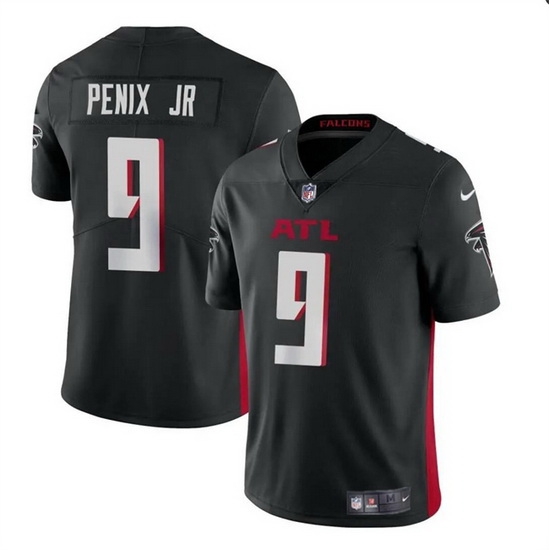 Men Atlanta Falcons 9 Michael Penix Jr Black 2024 Draft Vapor Untouchable Limited Stitched Football Jersey Men Atlanta Falcons 9 Michael Penix Jr Black 2024 Draft Vapor Untouchable Limited Stitched Football Jersey