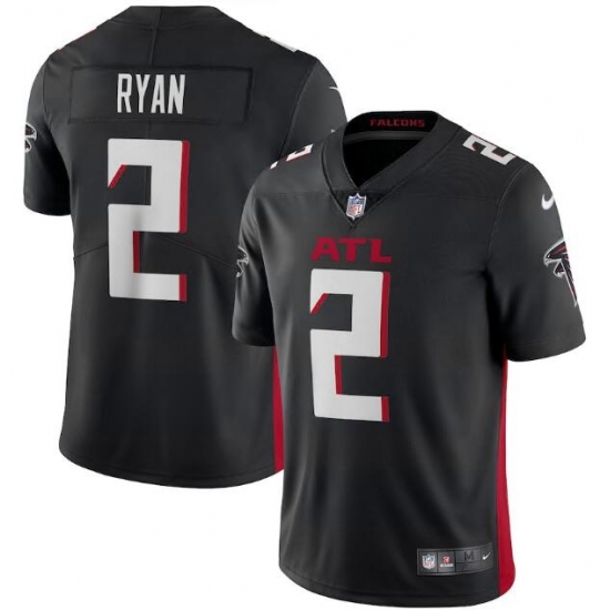 Men Nike 2020 2 Matt Ryan Atlanta Falcons Nike Vapor Limited Jersey Black Men Nike 2020 2 Matt Ryan Atlanta Falcons Nike Vapor Limited Jersey Black