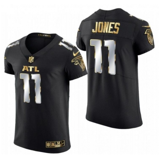 Men Nike Atlanta Falcons 11 Julio Jones Black Gold Fashion Limited Jersey Men Nike Atlanta Falcons 11 Julio Jones Black Gold Fashion Limited Jersey