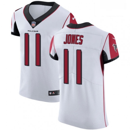 Men Nike Atlanta Falcons 11 Julio Jones White Vapor Untouchable Elite Player NFL Jersey Men Nike Atlanta Falcons 11 Julio Jones White Vapor Untouchable Elite Player NFL Jersey