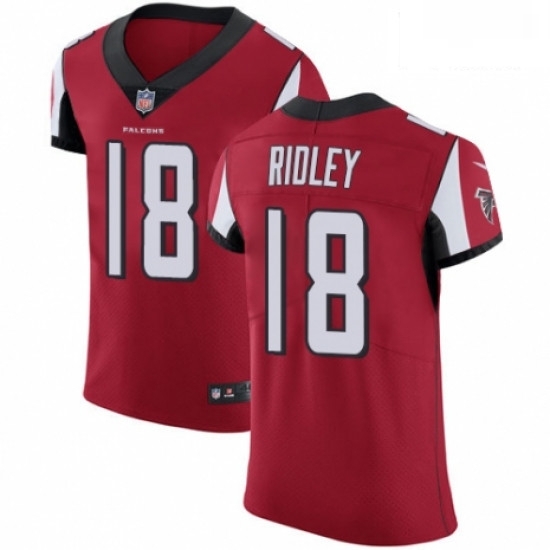 Men Nike Atlanta Falcons 18 Calvin Ridley Red Team Color Vapor Untouchable Elite Player NFL Jersey Men Nike Atlanta Falcons 18 Calvin Ridley Red Team Color Vapor Untouchable Elite Player NFL Jersey