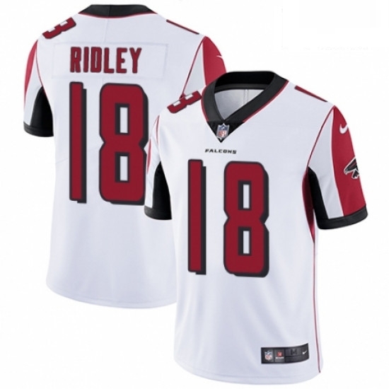 Men Nike Atlanta Falcons 18 Calvin Ridley White Vapor Untouchable Limited Player NFL Jersey Men Nike Atlanta Falcons 18 Calvin Ridley White Vapor Untouchable Limited Player NFL Jersey