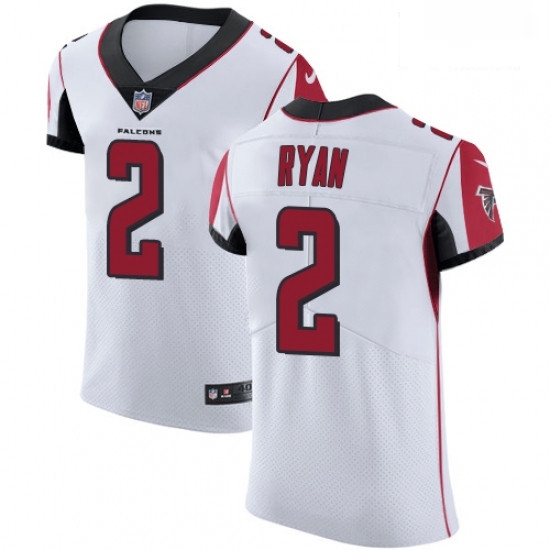 Men Nike Atlanta Falcons 2 Matt Ryan White Vapor Untouchable Elite Player NFL Jersey Men Nike Atlanta Falcons 2 Matt Ryan White Vapor Untouchable Elite Player NFL Jersey