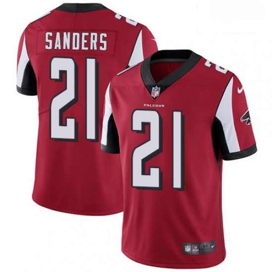 Men Nike Atlanta Falcons 21 Deion Sanders Red Team Color Vapor Untouchable Limited Player NFL Jersey Men Nike Atlanta Falcons 21 Deion Sanders Red Team Color Vapor Untouchable Limited Player NFL Jersey