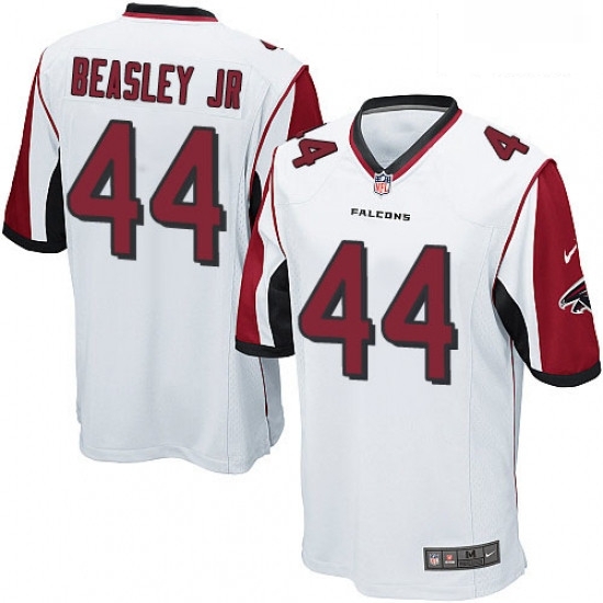 Men Nike Atlanta Falcons 44 Vic Beasley Game White NFL Jersey Men Nike Atlanta Falcons 44 Vic Beasley Game White NFL Jersey