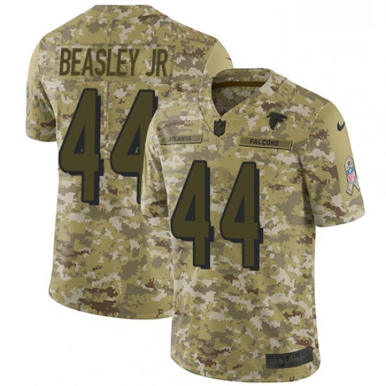 Men Nike Atlanta Falcons 44 Vic Beasley Limited Camo 2018 Salute to Service NFL Jersey Men Nike Atlanta Falcons 44 Vic Beasley Limited Camo 2018 Salute to Service NFL Jersey