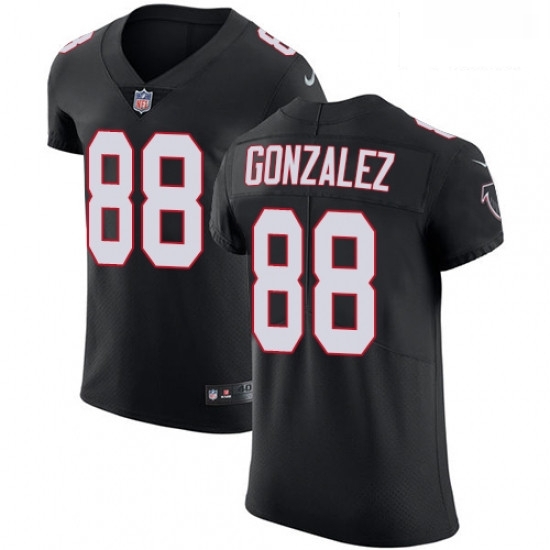 Men Nike Atlanta Falcons 88 Tony Gonzalez Black Alternate Vapor Untouchable Elite Player NFL Jersey Men Nike Atlanta Falcons 88 Tony Gonzalez Black Alternate Vapor Untouchable Elite Player NFL Jersey