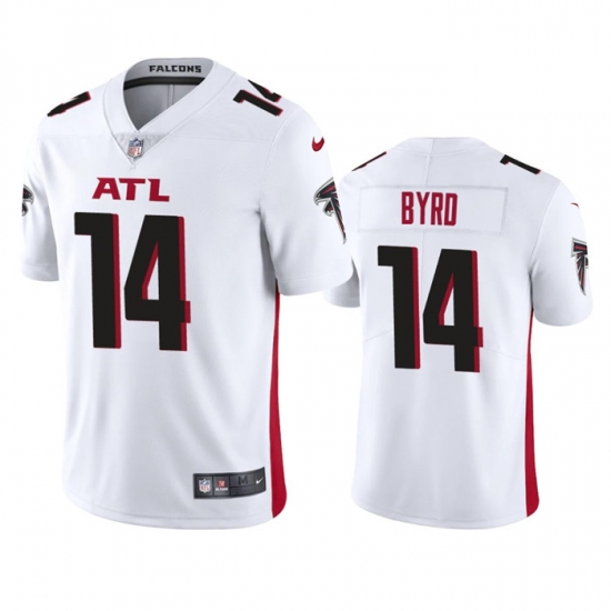 Men's Atlanta Falcons #14 Damiere Byrd White Vapor Untouchable Stitched Football Jersey Men's Atlanta Falcons #14 Damiere Byrd White Vapor Untouchable Stitched Football Jersey