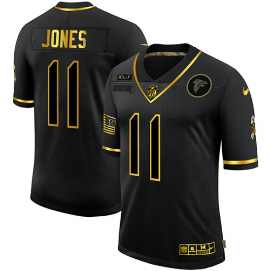 Nike Atlanta Falcons 11 Julio Jones Black Gold 2020 Salute To Service Limited Jersey Nike Atlanta Falcons 11 Julio Jones Black Gold 2020 Salute To Service Limited Jersey