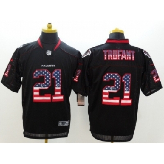 Nike Atlanta Falcons 21 Desmond Trufant Black Elite USA Flag Fashion NFL Jersey Nike Atlanta Falcons 21 Desmond Trufant Black Elite USA Flag Fashion NFL Jersey