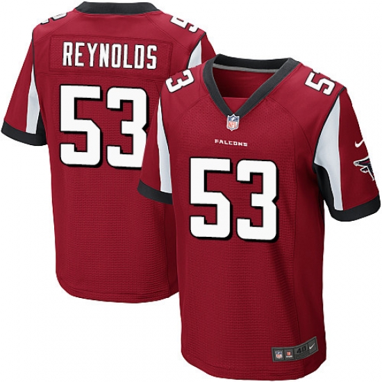 Nike Atlanta Falcons #53 LaRoy Reynolds Elite Mens Red Home Jersey Nike Atlanta Falcons #53 LaRoy Reynolds Elite Mens Red Home Jersey
