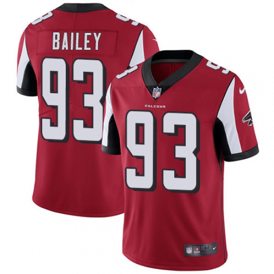 Nike Atlanta Falcons 93 Allen Bailey Red Team Color Men Stitched NFL Vapor Untouchable Limited Jersey Nike Atlanta Falcons 93 Allen Bailey Red Team Color Men Stitched NFL Vapor Untouchable Limited Jersey