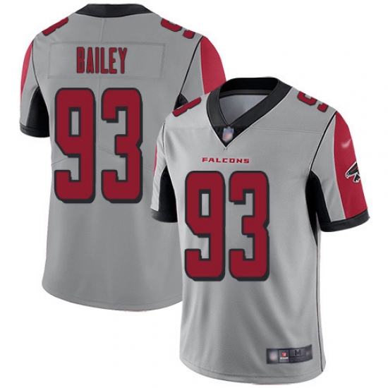 Nike Atlanta Falcons 93 Allen Bailey Silver Men Stitched NFL Limited Inverted Legend Jersey Nike Atlanta Falcons 93 Allen Bailey Silver Men Stitched NFL Limited Inverted Legend Jersey