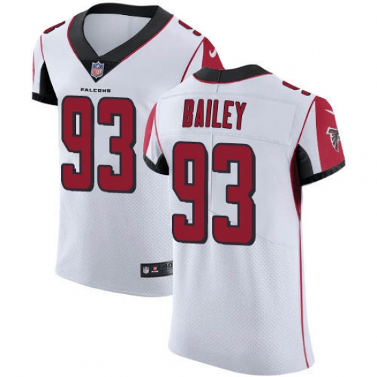 Nike Atlanta Falcons 93 Allen Bailey White Men Stitched NFL New Elite Jersey Nike Atlanta Falcons 93 Allen Bailey White Men Stitched NFL New Elite Jersey