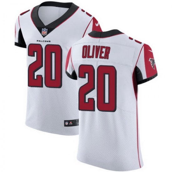Nike Falcons #20 Isaiah Oliver White Mens Stitched NFL Vapor Untouchable Elite Jersey Nike Falcons #20 Isaiah Oliver White Mens Stitched NFL Vapor Untouchable Elite Jersey