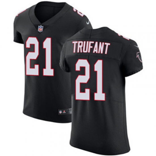 Nike Falcons #21 Desmond Trufant Black Alternate Mens Stitched NFL Vapor Untouchable Elite Jersey Nike Falcons #21 Desmond Trufant Black Alternate Mens Stitched NFL Vapor Untouchable Elite Jersey