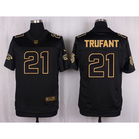 Nike Falcons #21 Desmond Trufant Black Mens Stitched NFL Elite Pro Line Gold Collection Jersey Nike Falcons #21 Desmond Trufant Black Mens Stitched NFL Elite Pro Line Gold Collection Jersey