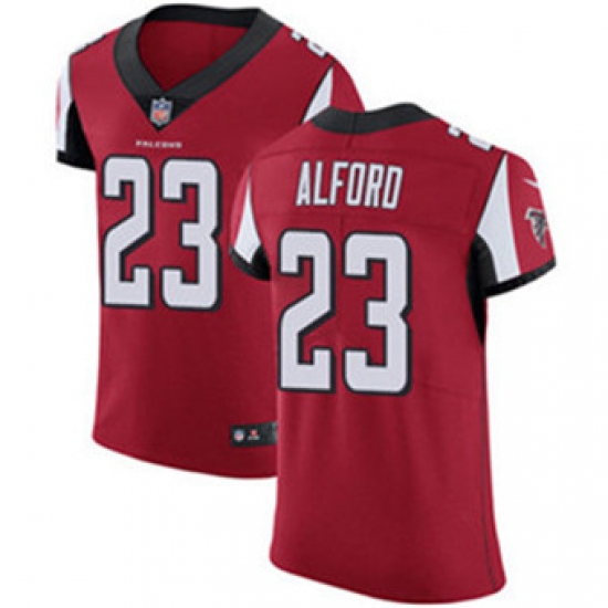 Nike Falcons #23 Robert Alford Red Team Color Mens Stitched NFL Vapor Untouchable Elite Jersey Nike Falcons #23 Robert Alford Red Team Color Mens Stitched NFL Vapor Untouchable Elite Jersey