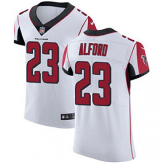 Nike Falcons #23 Robert Alford White Mens Stitched NFL Vapor Untouchable Elite Jersey Nike Falcons #23 Robert Alford White Mens Stitched NFL Vapor Untouchable Elite Jersey