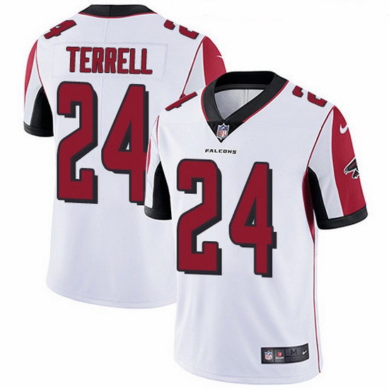 Nike Falcons 24 A J Terrell White Men Stitched NFL Vapor Untouchable Limited Jersey Nike Falcons 24 A J Terrell White Men Stitched NFL Vapor Untouchable Limited Jersey