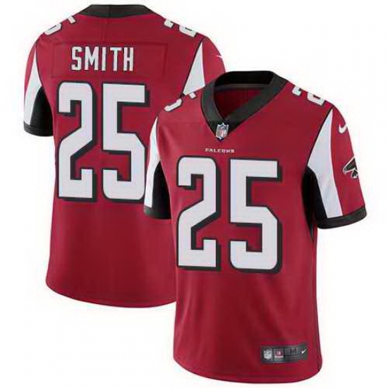 Nike Falcons 25 Ito Smith Red Vapor Untouchable Limited Jersey Nike Falcons 25 Ito Smith Red Vapor Untouchable Limited Jersey