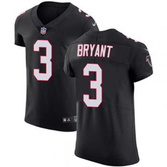Nike Falcons #3 Matt Bryant Black Alternate Mens Stitched NFL Vapor Untouchable Elite Jersey Nike Falcons #3 Matt Bryant Black Alternate Mens Stitched NFL Vapor Untouchable Elite Jersey