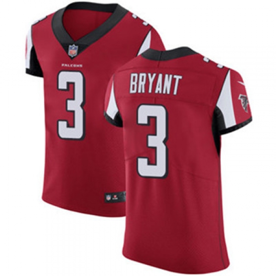 Nike Falcons #3 Matt Bryant Red Team Color Mens Stitched NFL Vapor Untouchable Elite Jersey Nike Falcons #3 Matt Bryant Red Team Color Mens Stitched NFL Vapor Untouchable Elite Jersey