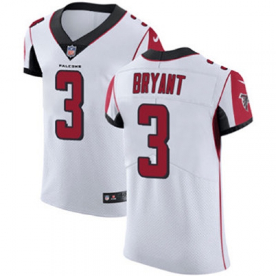 Nike Falcons #3 Matt Bryant White Mens Stitched NFL Vapor Untouchable Elite Jersey Nike Falcons #3 Matt Bryant White Mens Stitched NFL Vapor Untouchable Elite Jersey