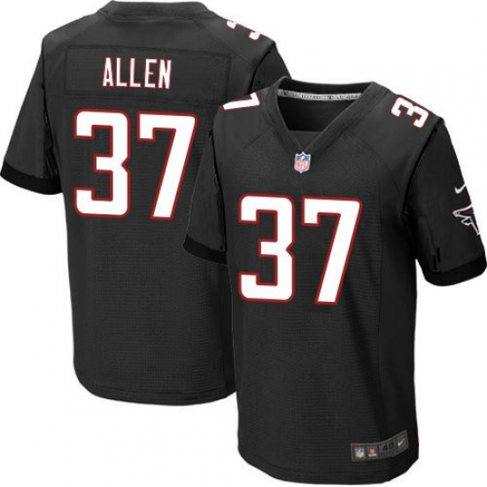 Nike Falcons #37 Ricardo Allen Black Alternate Mens Stitched NFL Elite Jersey Nike Falcons #37 Ricardo Allen Black Alternate Mens Stitched NFL Elite Jersey