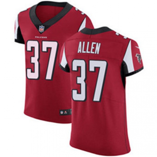 Nike Falcons #37 Ricardo Allen Red Team Color Mens Stitched NFL Vapor Untouchable Elite Jersey Nike Falcons #37 Ricardo Allen Red Team Color Mens Stitched NFL Vapor Untouchable Elite Jersey