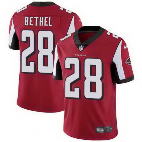 Nike Falcons Justin Bethel Red Vapor Untouchable Limited Jersey Nike Falcons Justin Bethel Red Vapor Untouchable Limited Jersey
