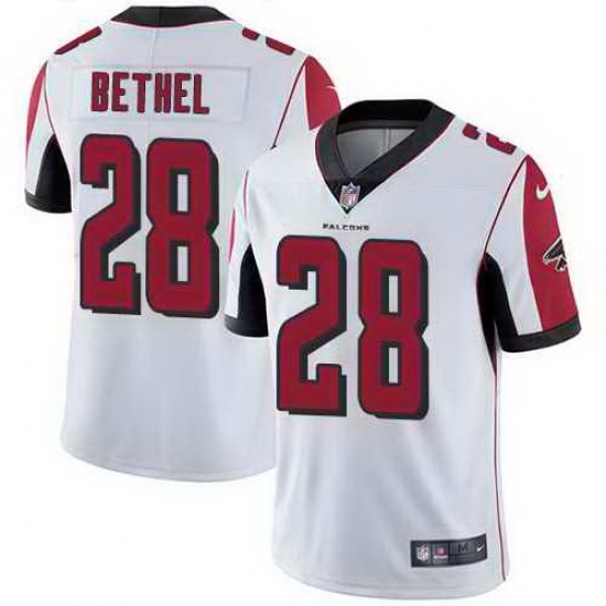 Nike Falcons Justin Bethel White Vapor Untouchable Limited Jersey Nike Falcons Justin Bethel White Vapor Untouchable Limited Jersey