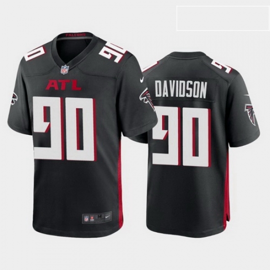 men marlon davidson atlanta falcons black game jersey men marlon davidson atlanta falcons black game jersey
