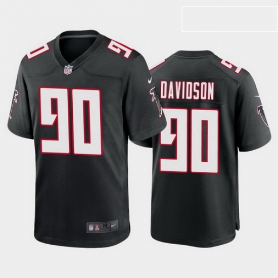 men marlon davidson atlanta falcons black throwback game jersey men marlon davidson atlanta falcons black throwback game jersey