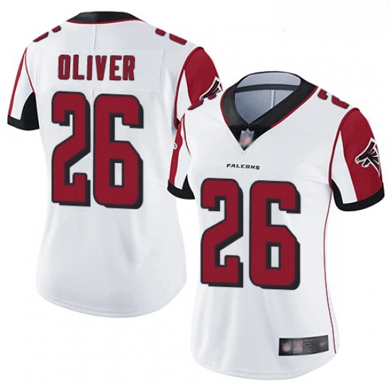 Falcons #26 Isaiah Oliver White Women Stitched Football Vapor Untouchable Limited Jersey Falcons #26 Isaiah Oliver White Women Stitched Football Vapor Untouchable Limited Jersey