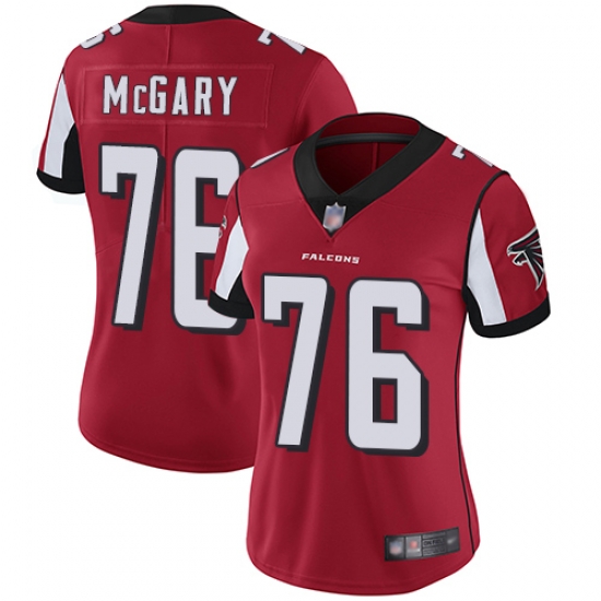 Falcons 76 Kaleb McGary Red Team Color Women Stitched Football Vapor Untouchable Limited Jersey Falcons 76 Kaleb McGary Red Team Color Women Stitched Football Vapor Untouchable Limited Jersey